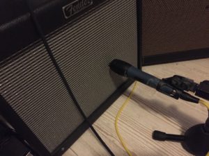 Fender Blues Junior and Audio Technica MB2